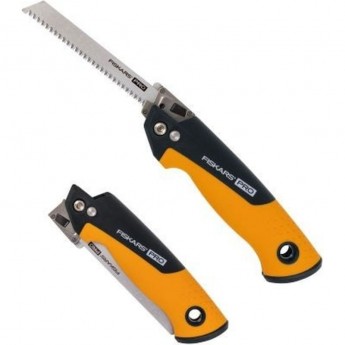 Пила универсальная FISKARS POWERTOOTH 1062934 150мм 2 лезвия складная Пила универсальная FISKARS POWERTOOTH 1062934 150мм 2 лезвия складная